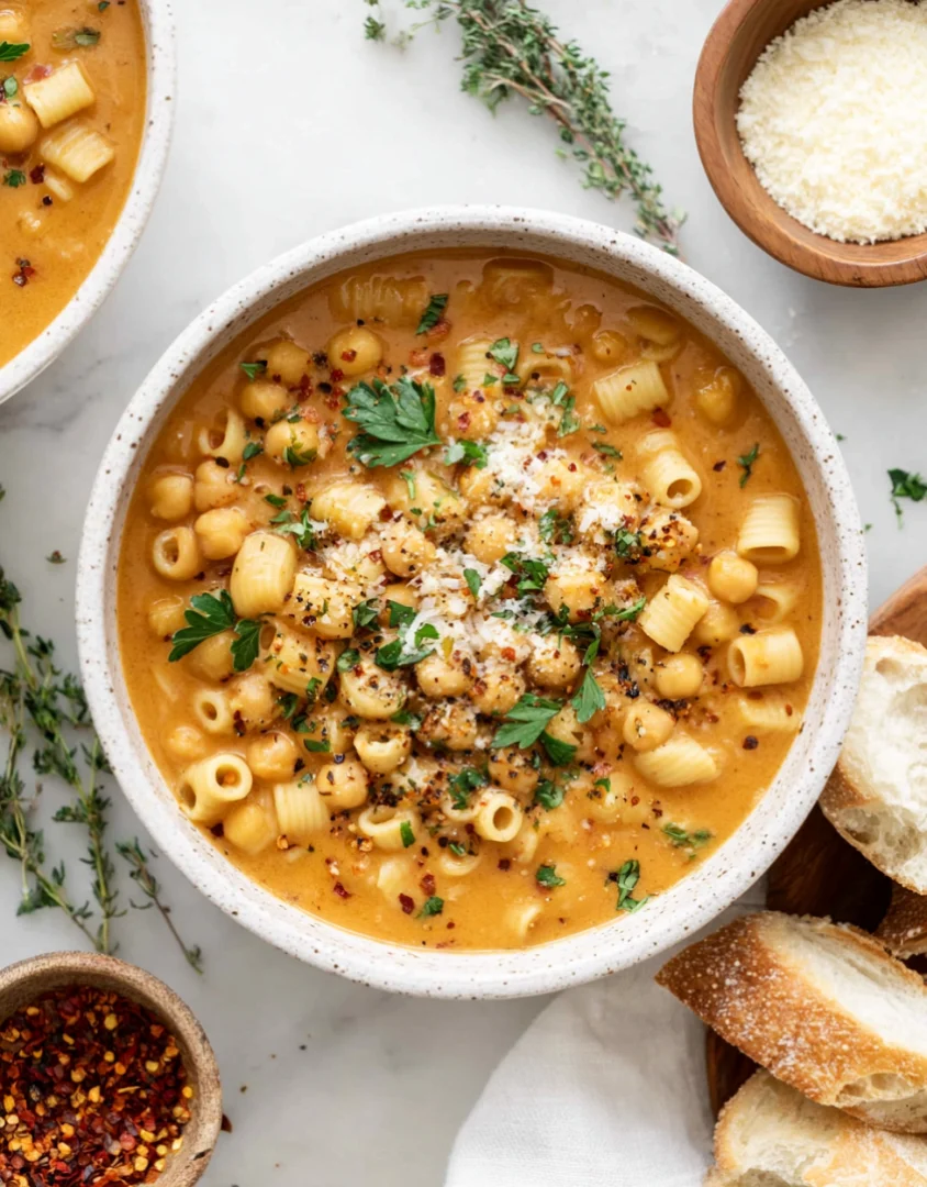 Chickpea Pasta Recipe - chickpea-pasta-recipe-pasta-e-ceci-3