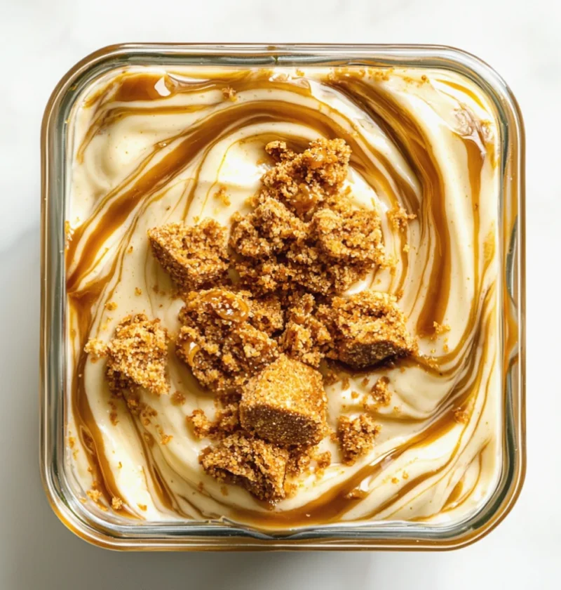 Decadent No-Churn Biscoff Ice Cream