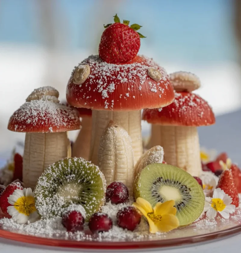 Fairy-Tale Fruit Mushrooms