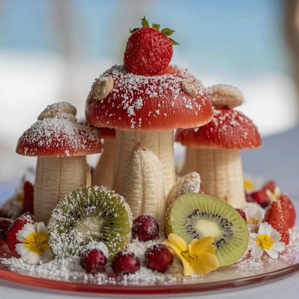 Fairy-Tale Fruit Mushrooms