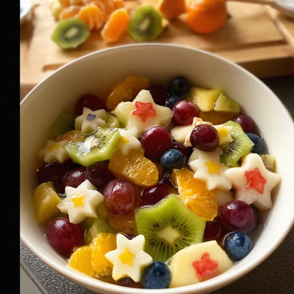 Healthy Fruit Salad With Stars - healthy-fruit-salad-with-stars-3