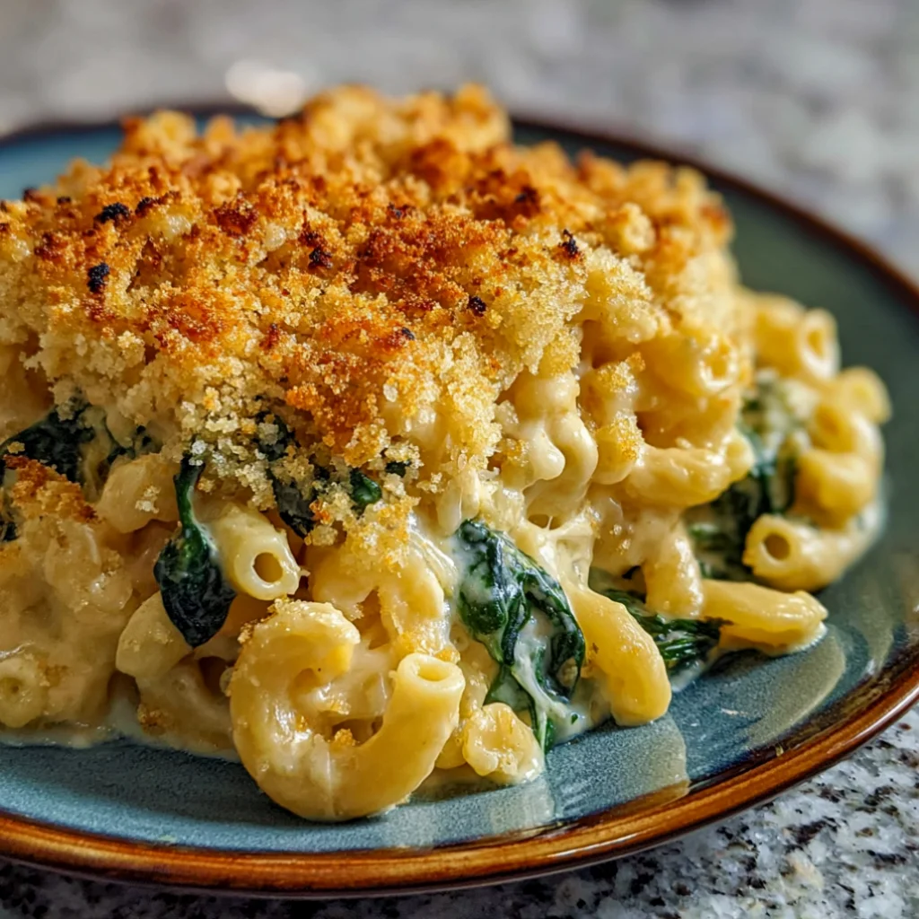 Irresistible Spinach Artichoke Macaroni and Cheese Delight