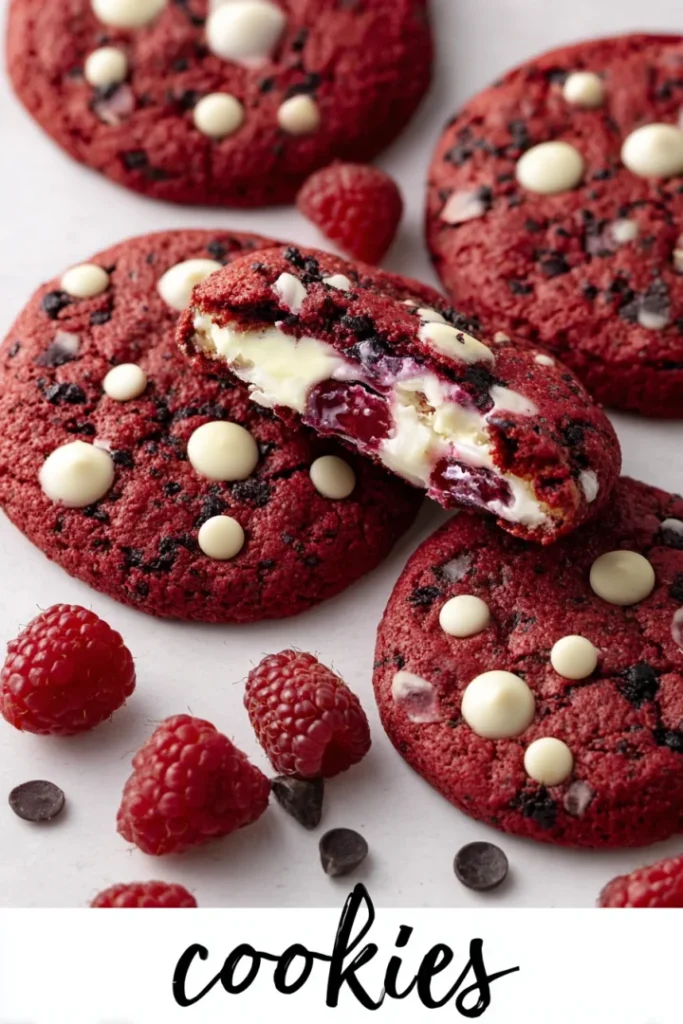 Mastering Red Velvet Raspberry Cheesecake Cookies