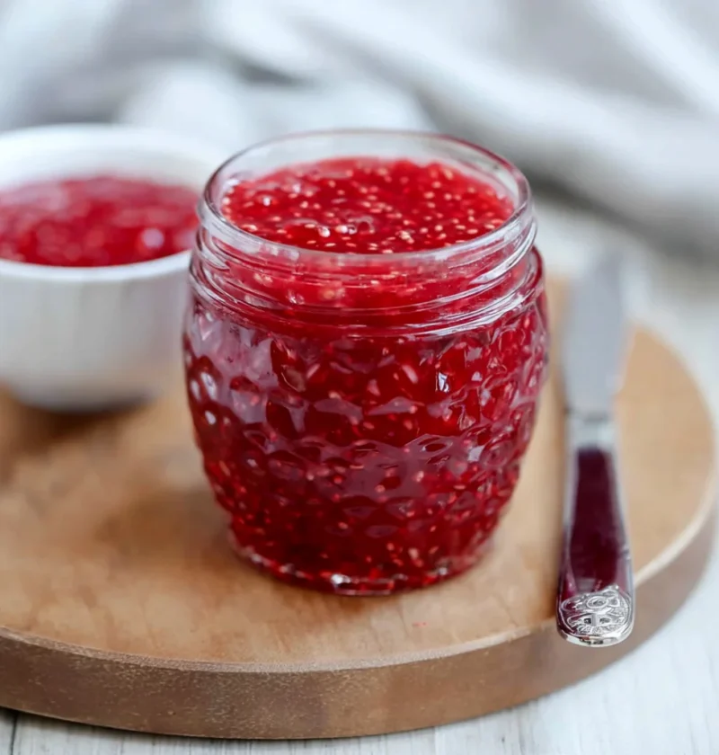 Raspberry Freezer Jam