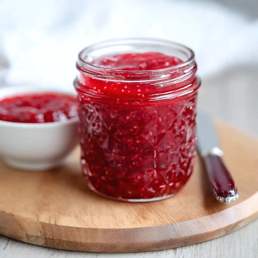 Raspberry Freezer Jam - raspberry-freezer-jam-3