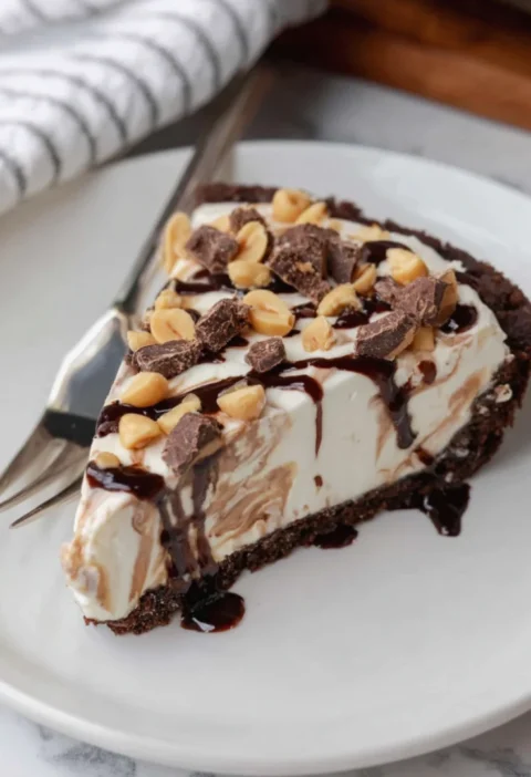Snickers Ice Cream Cake