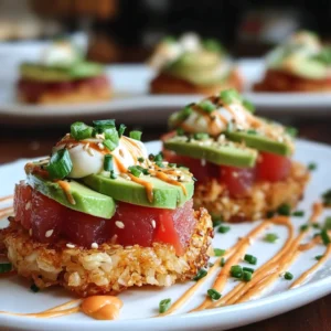 Spicy Tuna Crispy Rice: Your New Favorite Appetizer Delight