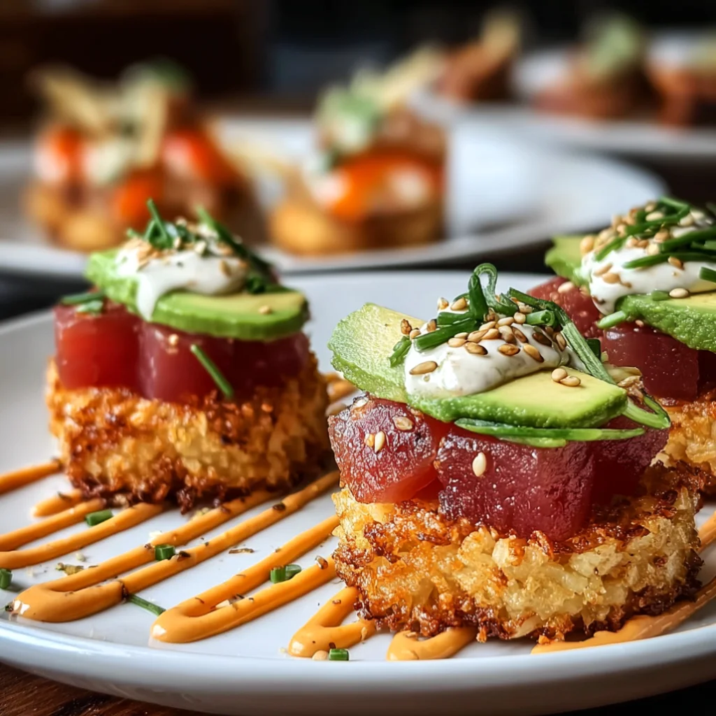 Spicy Tuna Crispy Rice - spicy-tuna-crispy-rice-your-new-favorite-appetizer-3