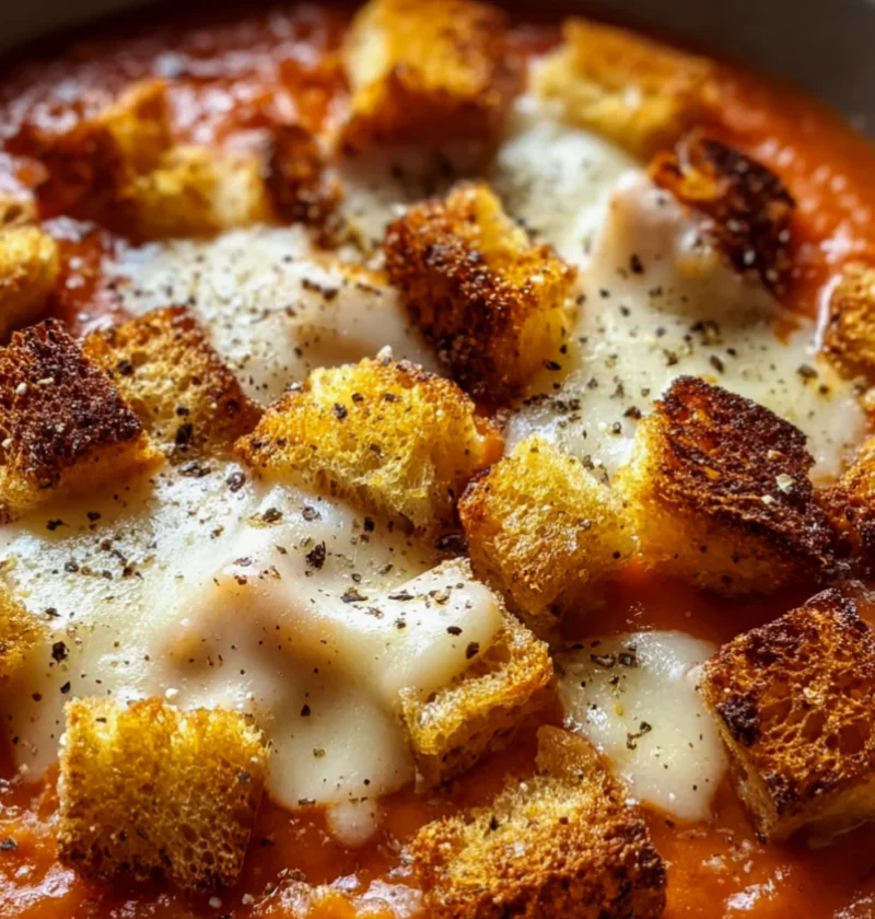 Tomato Soup and Grilled Cheese Casserole
