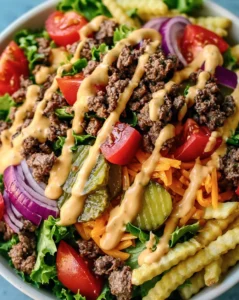 Burger Bowl: Discover the Ultimate Tasty Salad Delight!
