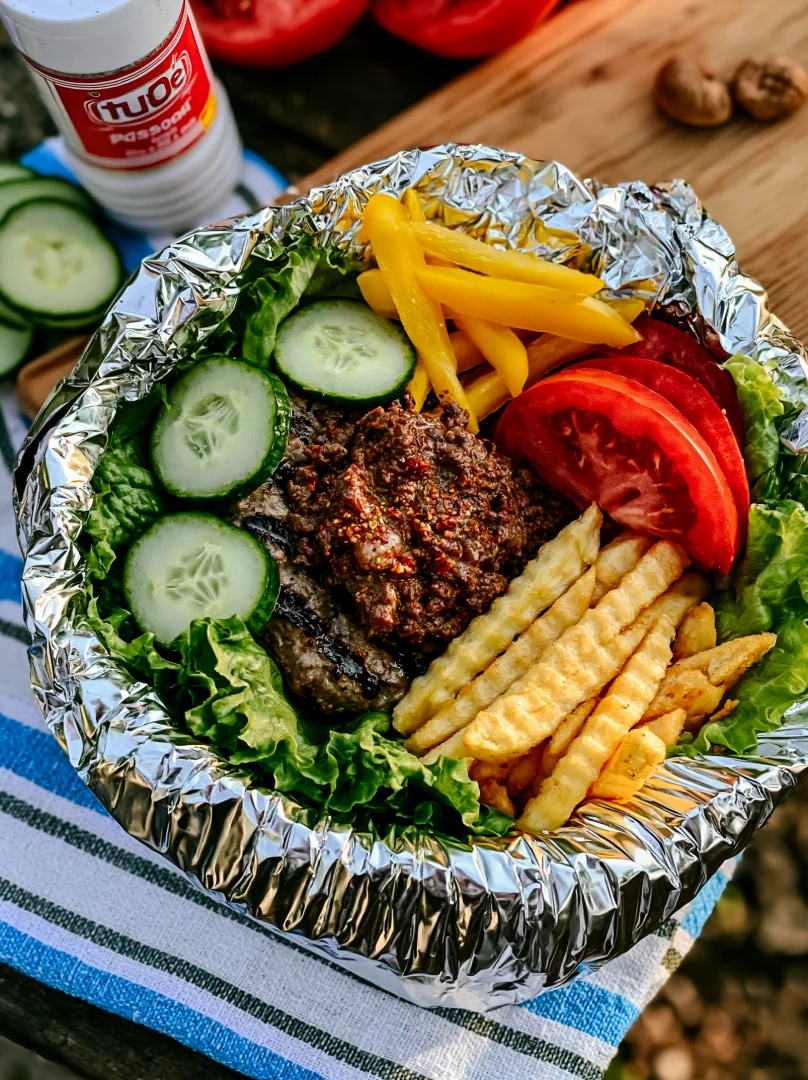 Hobo Dinner Hamburger Foil Packets