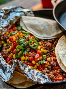 Camping Dinner Walking Tacos: Fun and Flavor in Every Bite