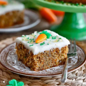 Carrot Cake Bars with Cream Cheese Frosting