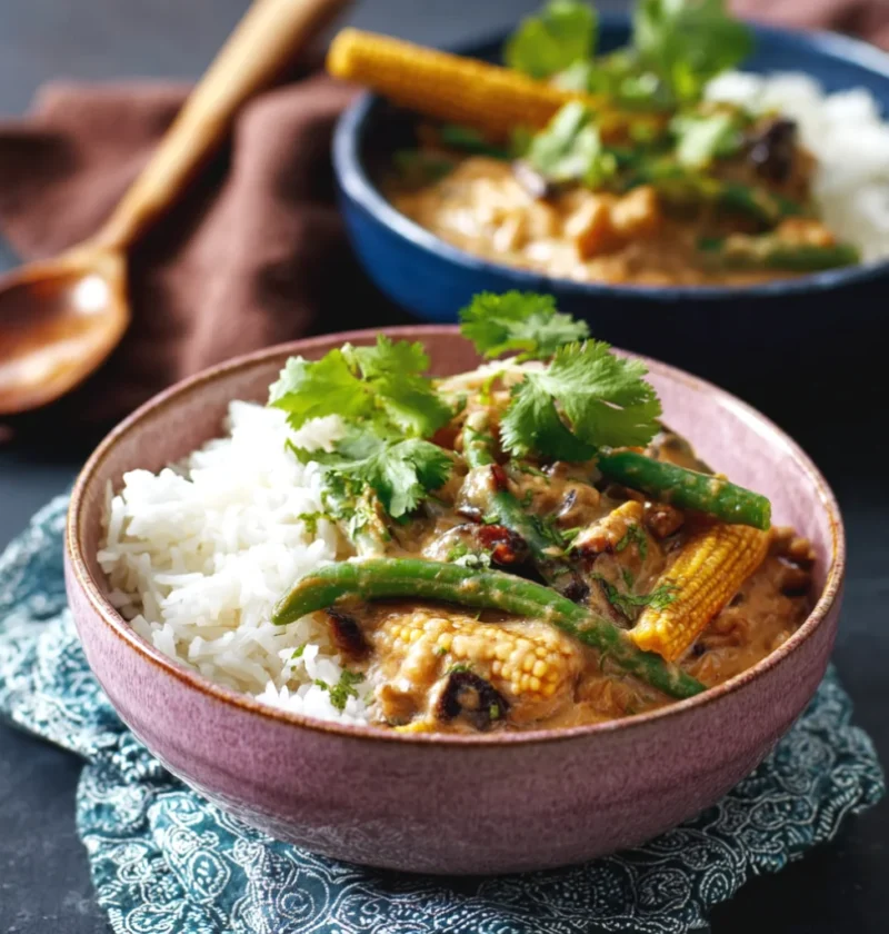 Chicken and Peanut Coconut Curry