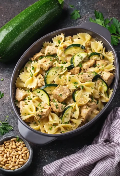 Chicken Zucchini Pasta