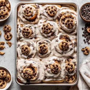Chocolate Chip Cookie Rolls