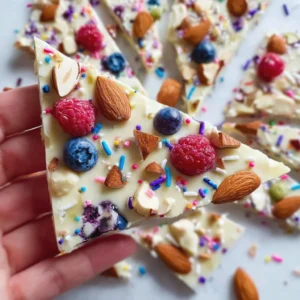 Frozen Yogurt Bark