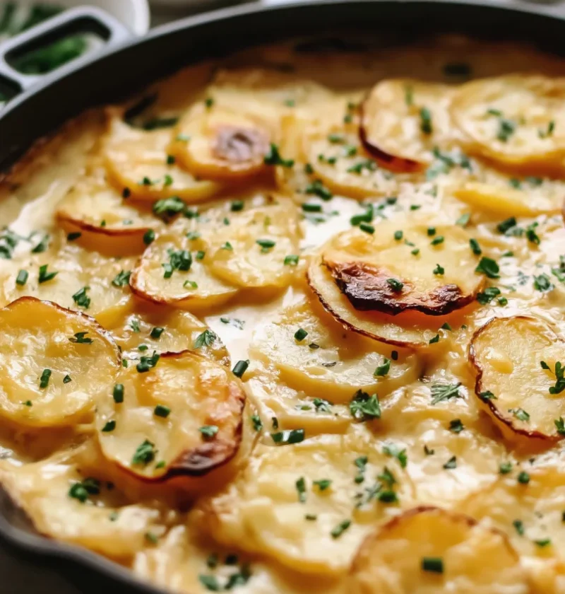 Heart-healthy scalloped potatoes
