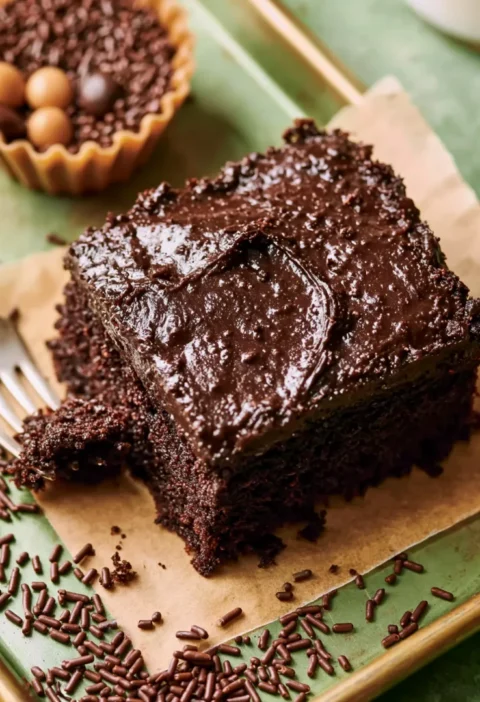 moist chocolate cake