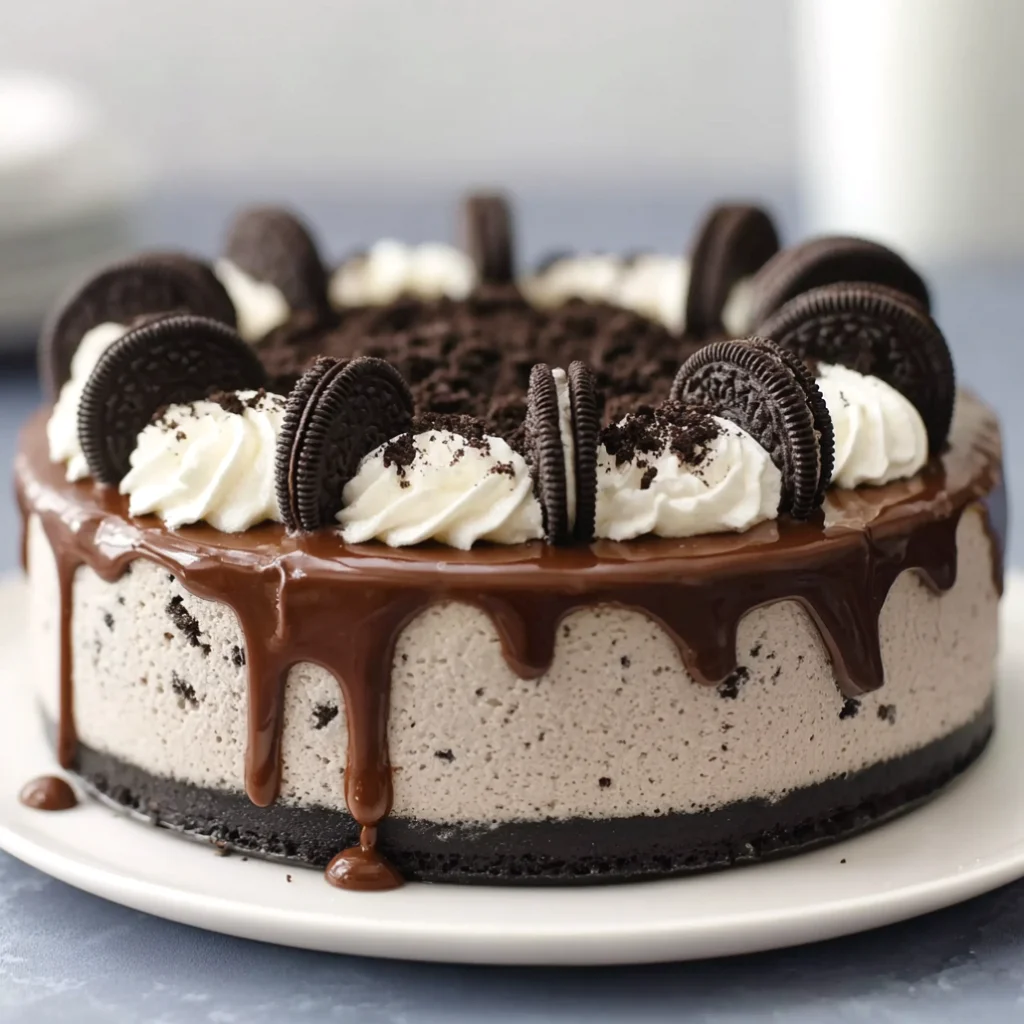 No-Bake Oreo Cheesecake - no-bake-oreo-cheesecake-3