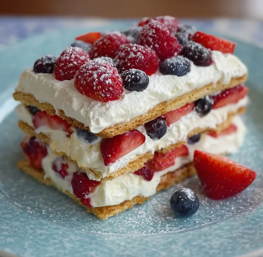 no-bake-summer-berry-icebox-cake-3