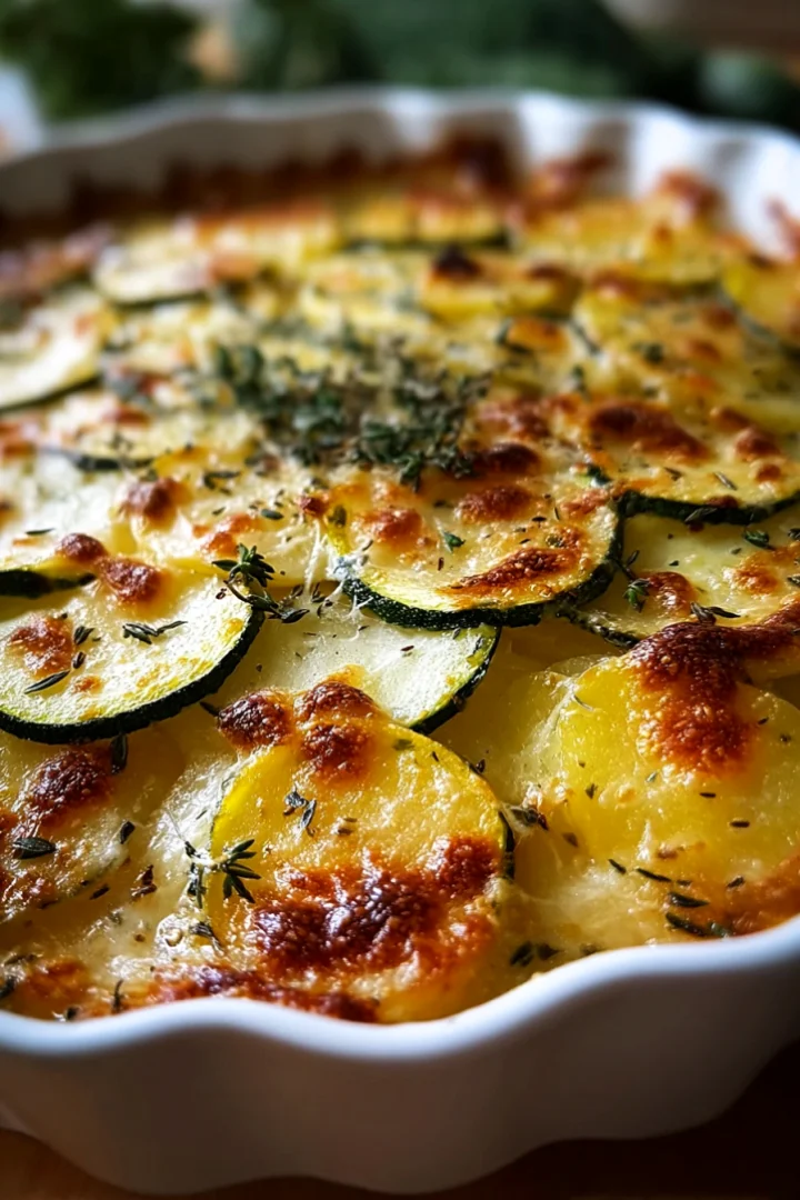 Potato-Zucchini Gratin