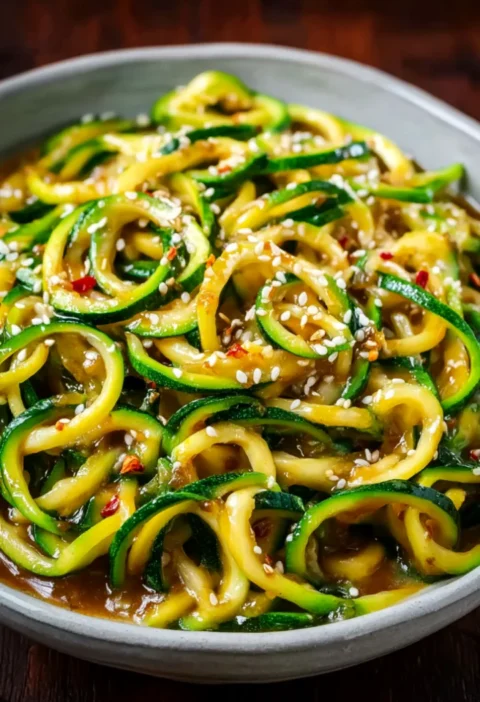 Spicy Garlic Chinese Zucchini