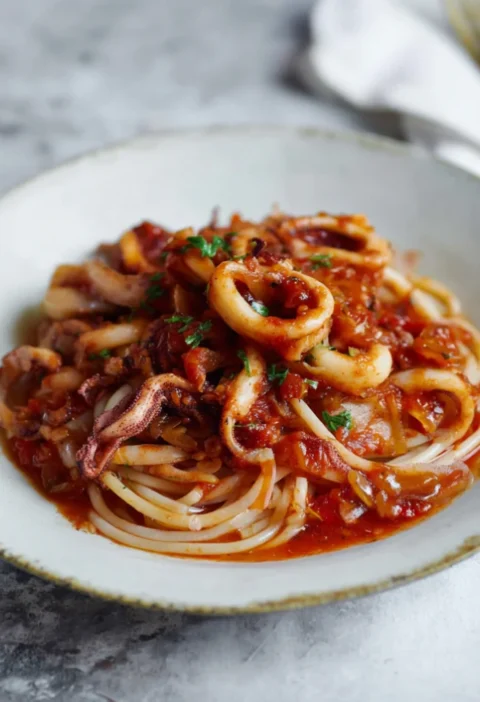 Squid Spaghetti