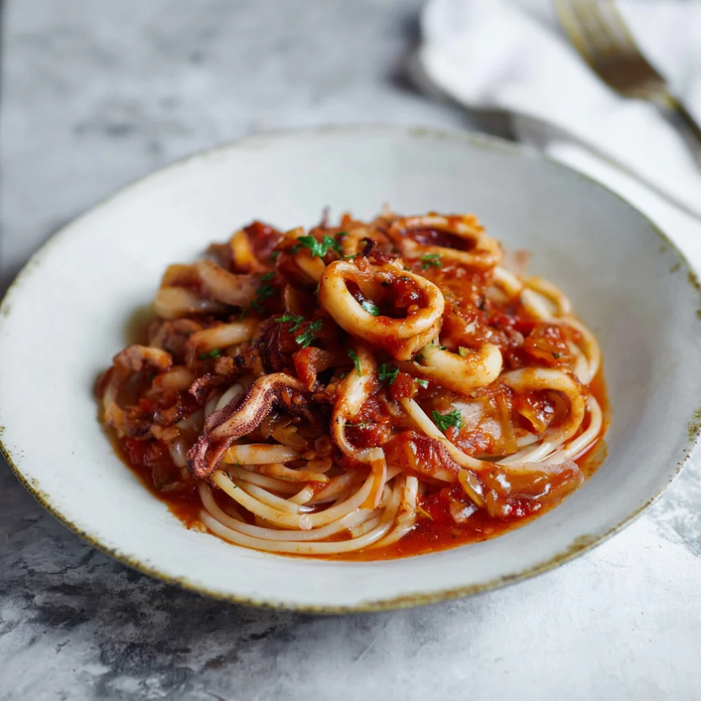 Squid Spaghetti