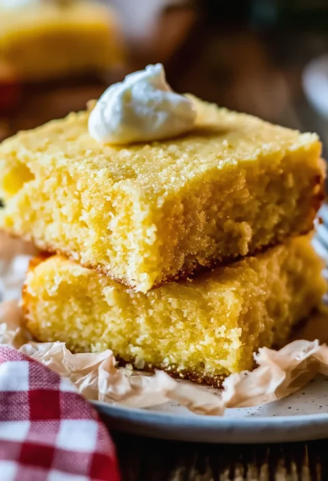Sweet and Moist 4TH OF JULY Cornbread Recipe