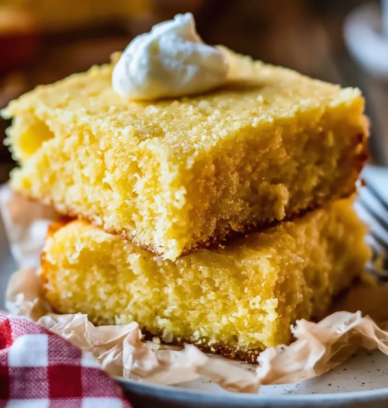 Sweet and Moist 4TH OF JULY Cornbread Recipe