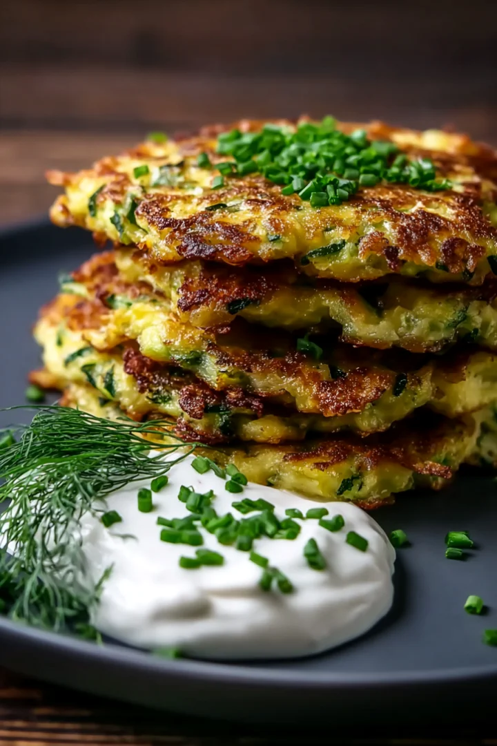 Zucchini Fritters - zucchini-fritters-high-protein-low-carb-air-fryer-3
