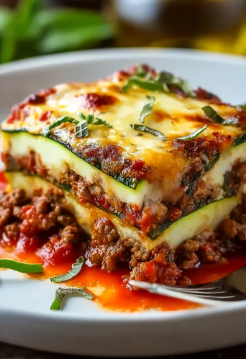 Zucchini Pizza Casserole