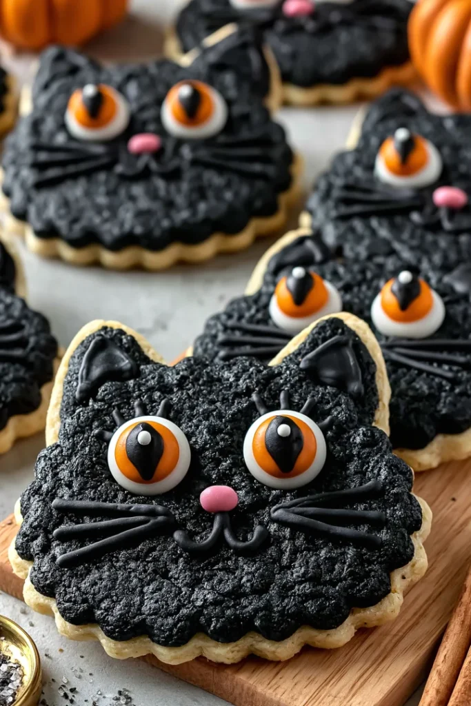 Adorable Black Cat Halloween Sugar Cookies: Best Easy Recipe