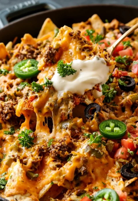 Air Fryer Nachos