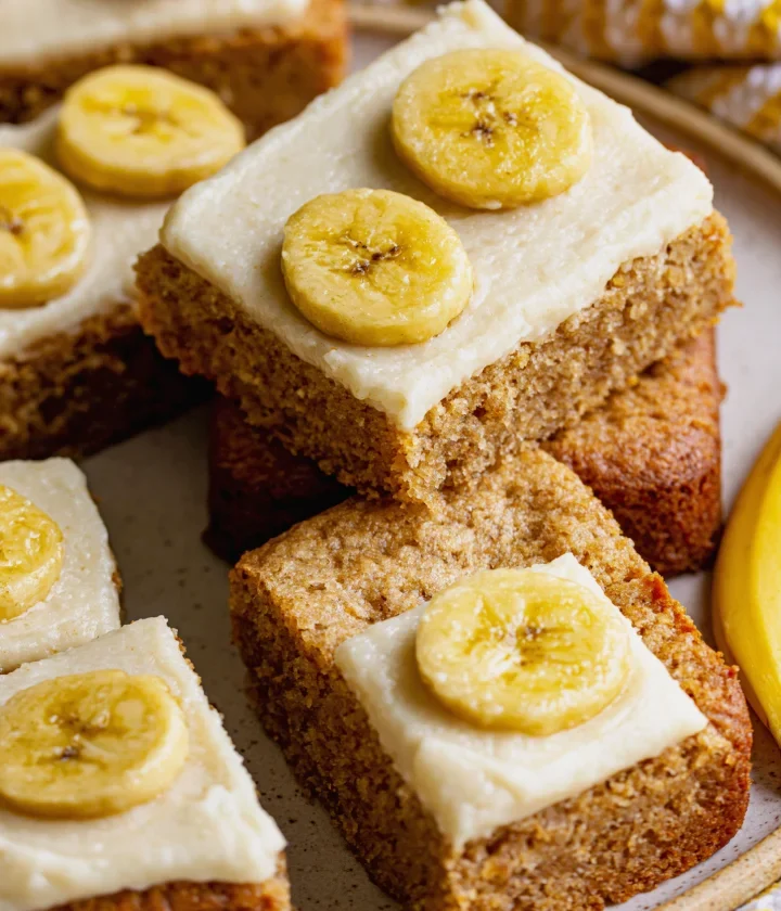 Banana Blondies
