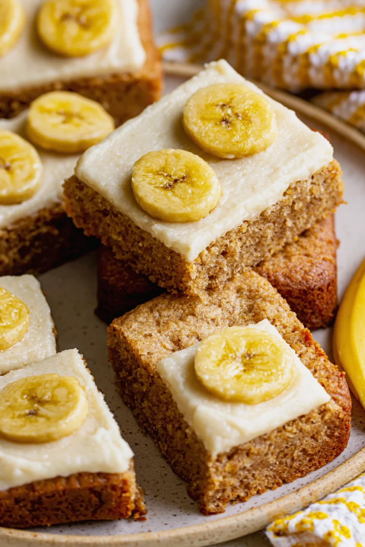 Banana Blondies