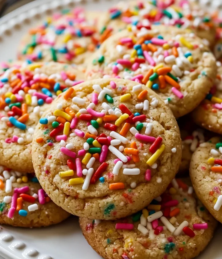 Birthday Cake Cookies