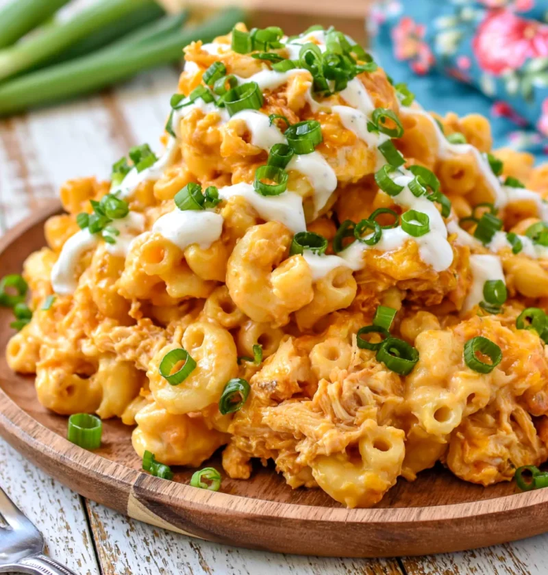 Buffalo Chicken Mac and Cheese