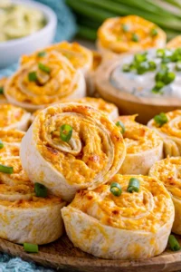 Buffalo Chicken Pinwheels