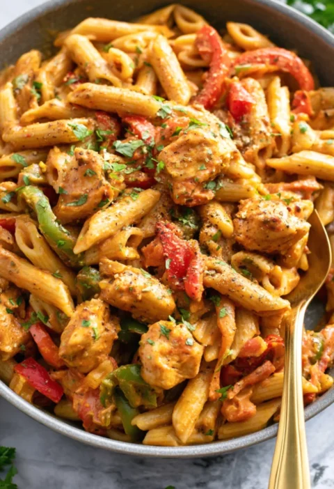 Chicken Fajita Pasta