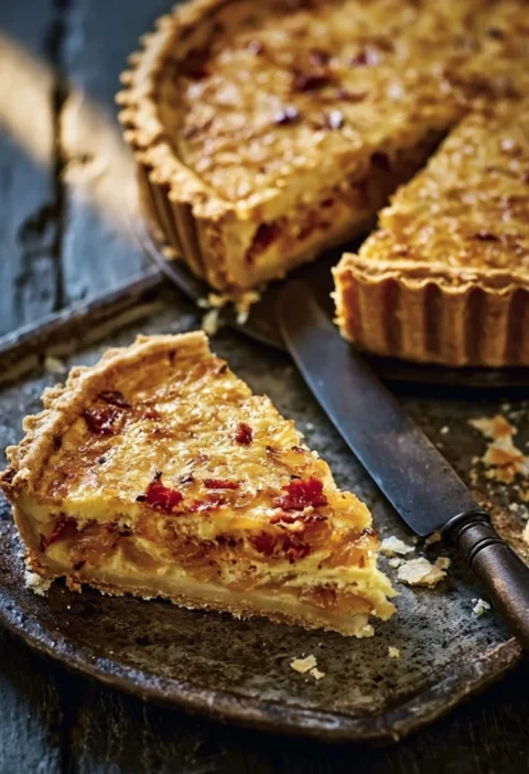 Classic quiche lorraine