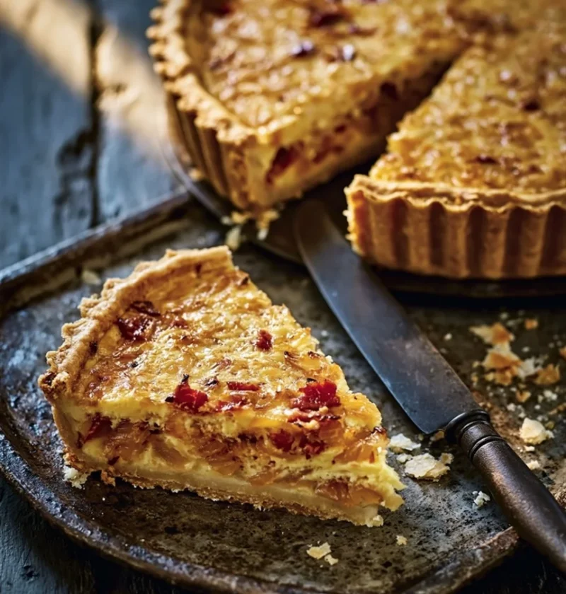 Classic quiche lorraine