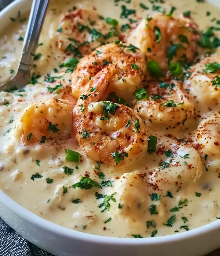 Creamy Shrimp Newburg