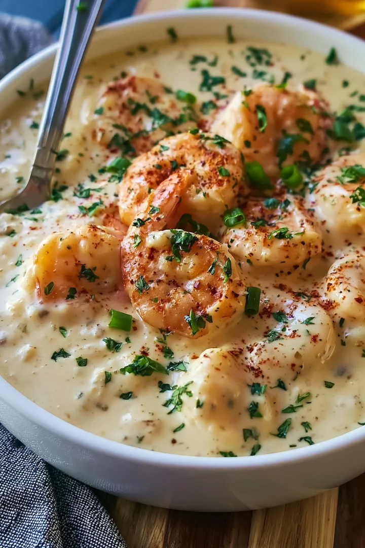 Creamy Shrimp Newburg