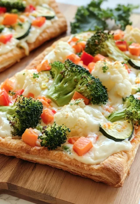 Crescent Roll Veggie Pizza