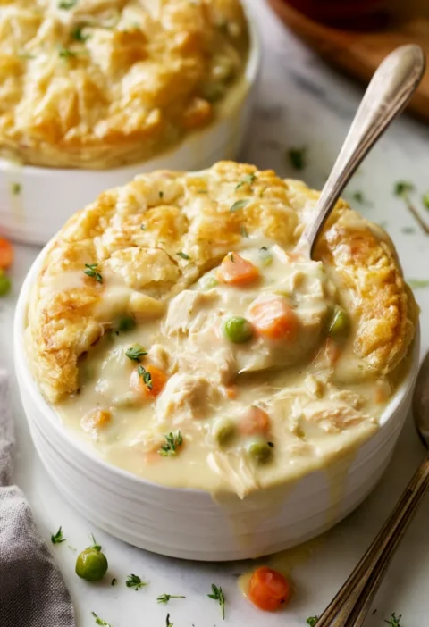 Crock Pot Chicken Pot Pie