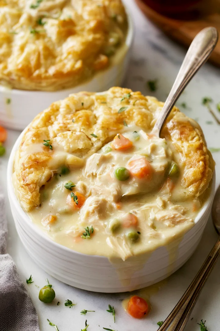 Crock Pot Chicken Pot Pie