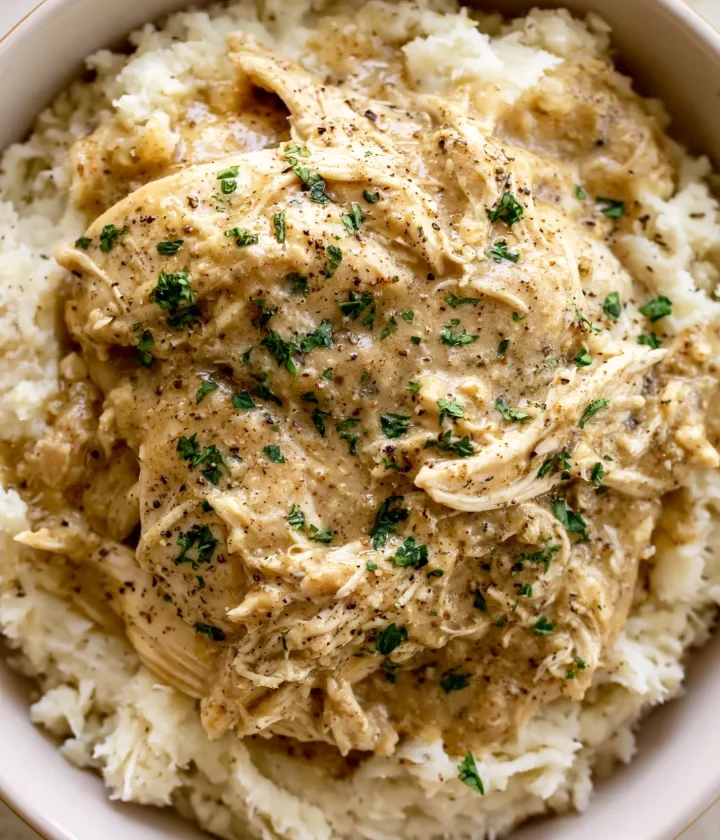 Crockpot Chicken and Gravy