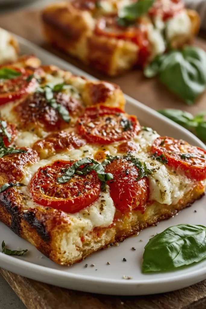 Delicious Crescent Roll Tomato Basil Squares Recipe to Try!
